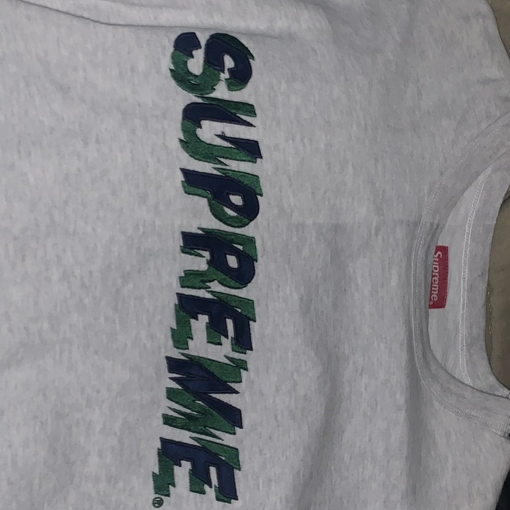 Rare Stitched Supreme Tee (starting bid 100)